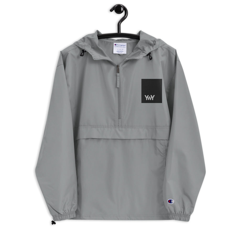 YWY Embroidered Champion Packable Jacket